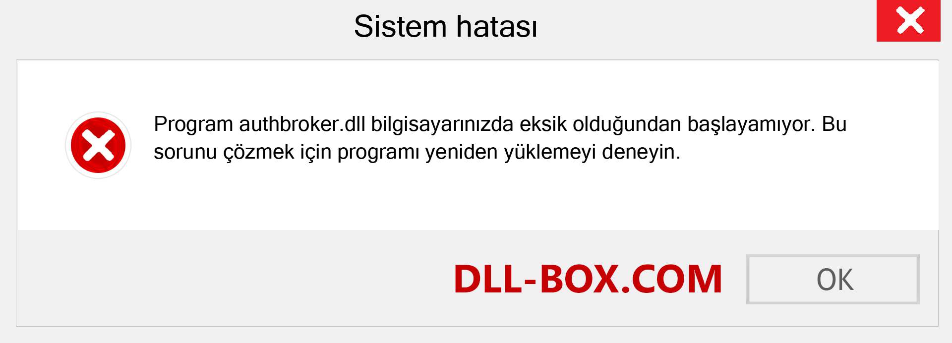 authbroker.dll dosyası eksik mi? Windows 7, 8, 10 için İndirin - Windows'ta authbroker dll Eksik Hatasını Düzeltin, fotoğraflar, resimler